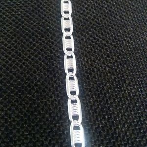 20" LARGE LINK 👉CUBAN STERLING/STRONG RHODIUM FINISH {7mm}. CHAIN.